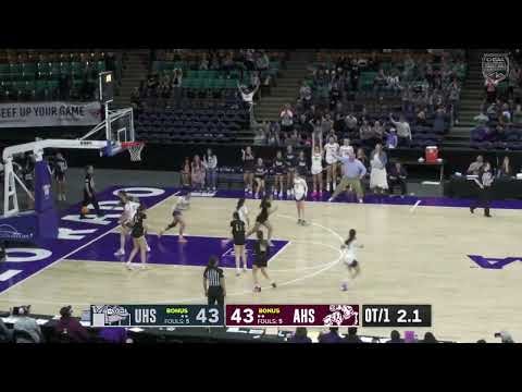 University girls basketball hits late shot to win in OT